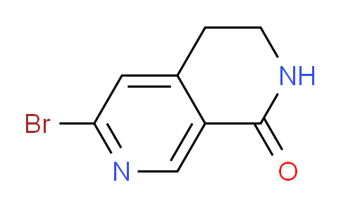 CAS No. 1260670-07-2, 6-Bromo-3,4-dihydro-2H-[2,7]naphthyridin-1-one
