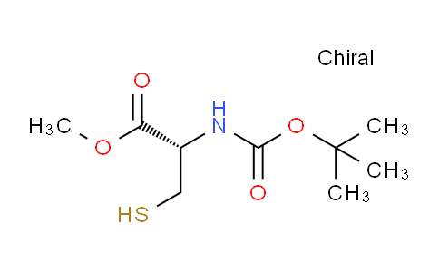 CAS No. 133904-67-3, N-Boc-D-Cysteine Methyl ester