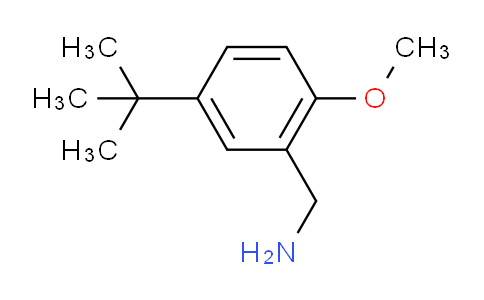 CAS No. 1226409-70-6, (5-tert-butyl-2-methoxyphenyl)methanamine