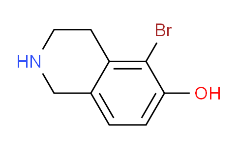 CAS No. 1253791-69-3, 5-Bromo-1,2,3,4-tetrahydro-isoquinolin-6-ol