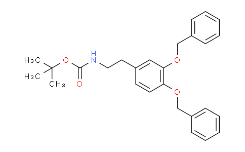 CAS No. 300362-80-5, N-tert-butoxycarbonyl-3,4-dibenzyloxyphenylethylamine