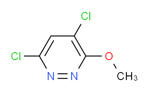 CAS No. 112342-58-2, 4,6-Dichloro-3-methoxypyridazine