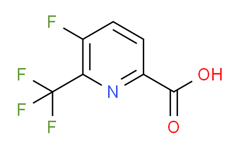 CAS No. 1256802-73-9, 5-Fluoro-6-(trifluoromethyl)pyridine-2-carboxylic acid