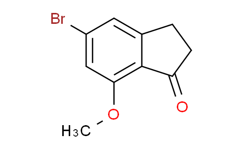 CAS No. 881190-51-8, 5-Bromo-7-methoxy-indan-1-one