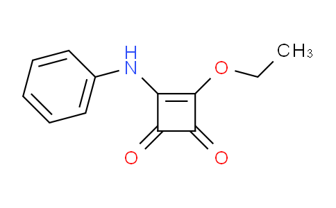 CAS No. 42132-09-2, 3-Anilino-4-Ethoxycyclobut-3-Ene-1,2-Dione
