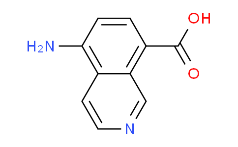 CAS No. 887591-08-4, 5-Aminoisoquinoline-8-carboxylic acid