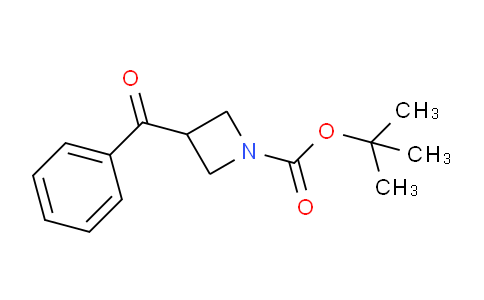 CAS No. 206446-44-8, tert-butyl 3-benzoylazetidine-1-carboxylate