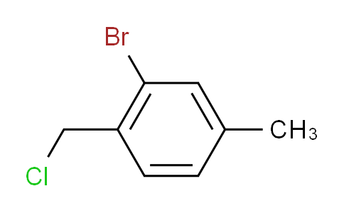 CAS No. 147542-02-7, 2-Bromo-4-methylbenzyl chloride