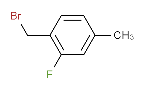 CAS No. 118745-63-4, 1-(bromomethyl)-2-fluoro-4-methylbenzene