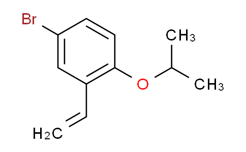 CAS No. 16602-27-0, 4-Bromo-2-ethenyl-1-propan-2-yloxybenzene