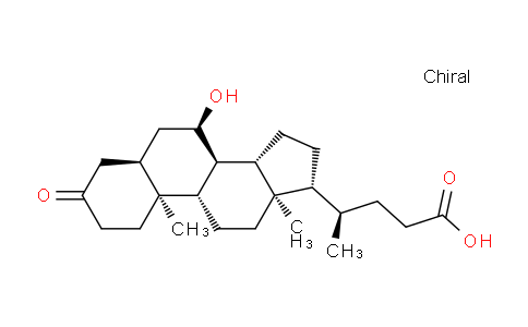 CAS No. 4185-00-6, 7a-Hydroxy-3-oxo-5b-cholanoic acid