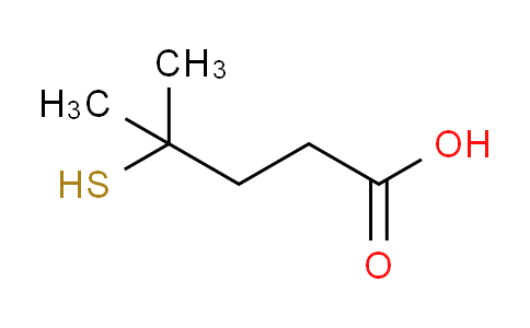 CAS No. 140231-31-8, 4-Mercapto-4-methylpentanoic acid