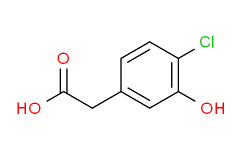 CAS No. 60397-70-8, 4-Chloro-3-hydroxyphenylacetic acid