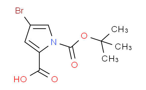 CAS No. 1936679-15-0, 4-Bromo-1-(tert-butoxycarbonyl)-1H-pyrrole-2-carboxylic acid