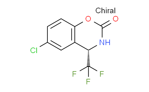 CAS No. 166746-43-6, (S)-6-chloro-4-(trifluoromethyl)-3,4-dihydro-2H-benzo[e][1,3]oxazin-2-one