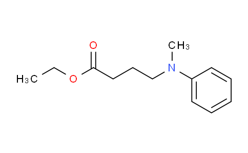 CAS No. 38113-78-9, ethyl 4-(Methyl(phenyl)amino)butanoate