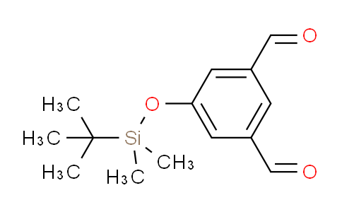 CAS No. 350025-90-0, 5-(tert-butyldimethylsilyloxy) isophthalaldehyde
