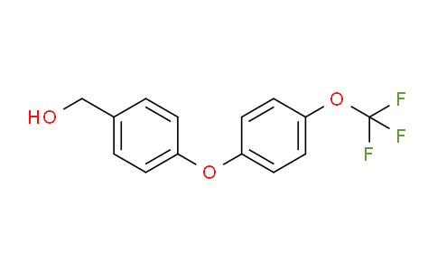 CAS No. 1686102-84-0, (4-(4-(Trifluoromethoxy)phenoxy)phenyl)methanol
