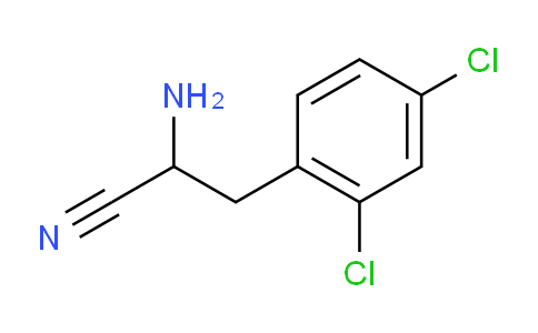 CAS No. 1889970-48-2, 2-Amino-3-(2,4-dichlorophenyl)propanenitrile