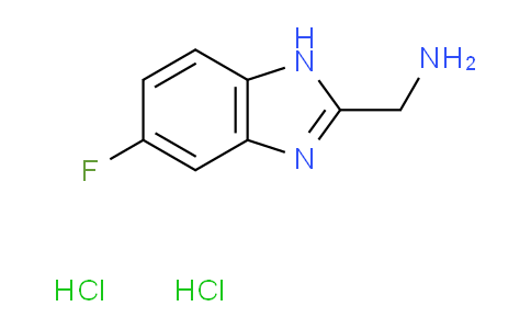 CAS No. 933707-54-1, (5-Fluoro-1H-benzo[d]imidazol-2-yl)methanamine dihydrochloride