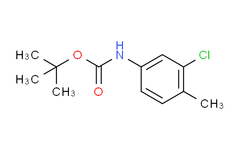 CAS No. 100282-49-3, (3-Chloro-4-methyl-phenyl)-carbamic acid tert-butyl ester