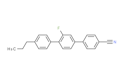 CAS No. 116831-09-5, 3'-Fluoro-4''-propyl-[1,1':4',1''-terphenyl]-4-carbonitrile