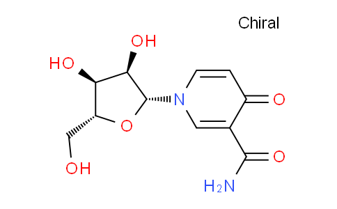 CAS No. 78686-01-8, 1 beta-D-ribofuranosylpyridin-4-one 3-carboxamide