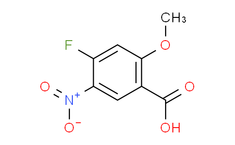 CAS No. 1824284-36-7, 4-Fluoro-2-methoxy-5-nitrobenzoic acid