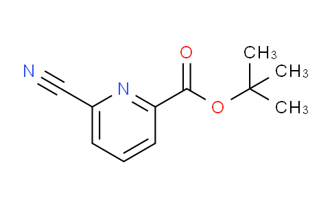 CAS No. 501378-60-5, tert-Butyl 6-cyanopicolinate