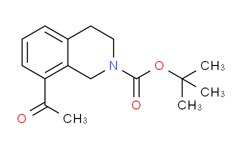 CAS No. 1432514-56-1, Tert-butyl 8-acetyl-3,4-dihydroisoquinoline-2(1H)-carboxylate