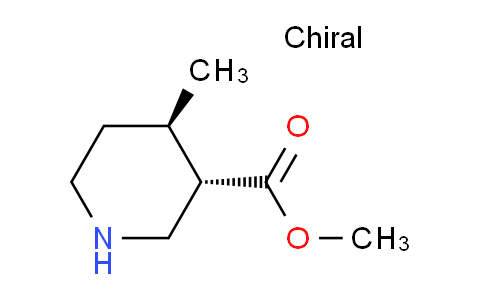 CAS No. 1009376-57-1, Methyl (3S,4R)-4-methylpiperidine-3-carboxylate