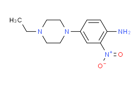 CAS No. 1702260-52-3, 4-(4-Ethylpiperazin-1-yl)-2-nitroaniline