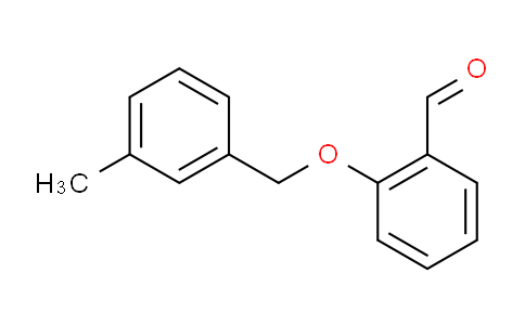 CAS No. 351984-86-6, 2-((3-Methylbenzyl)oxy)benzaldehyde