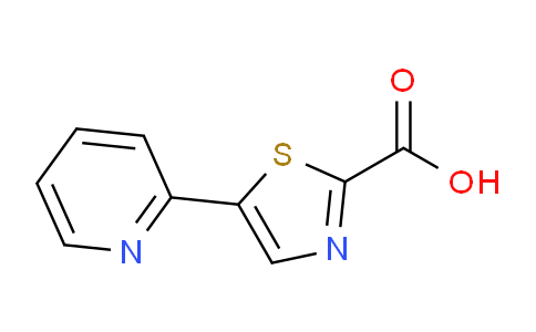 CAS No. 721927-07-7, 5-(Pyridin-2-yl)thiazole-2-carboxylic acid