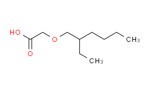 CAS No. 79962-88-2, 2-(2-ethylhexoxy)acetic acid