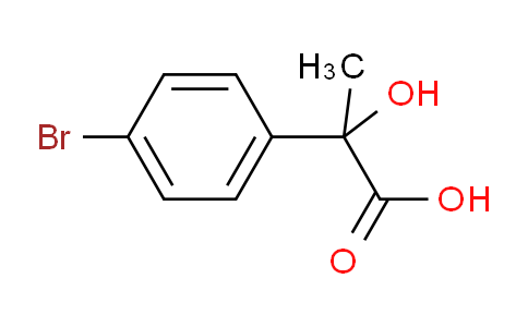 CAS No. 58244-32-9, 2-(4-bromophenyl)-2-hydroxypropanoic acid