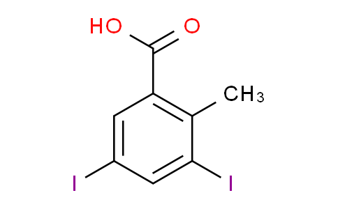 CAS No. 10388-25-7, 3,5-diiodo-2-methyl benzoic acid