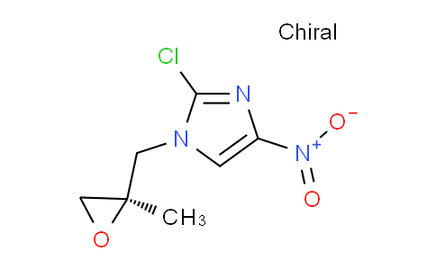 CAS No. 681490-93-7, (R)-2-chloro-1-{(2-methyloxiran-2-yl)methyl}-4-nitro-1H-imidazole