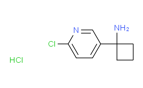 CAS No. 2007920-71-8, 1-(6-chloropyridin-3-yl)cyclobutanamine hydrochloride