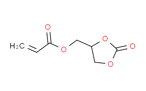 CAS No. 7528-90-7, (2-oxo-1,3-dioxolan-4-yl)methyl acrylate