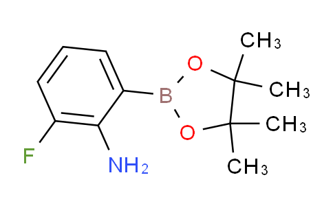 CAS No. 1831130-33-6, 2-Fluoro-6-(4,4,5,5-tetramethyl-1,3,2-dioxaborolan-2-yl)aniline
