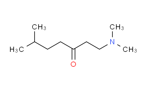 CAS No. 107245-26-1, 1-(dimethylamino)-6-methylheptan-3-one