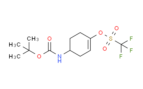 CAS No. 849069-49-4, 4-((tert-Butoxycarbonyl)amino)cyclohex-1-en-1-yl trifluoromethanesulfonate