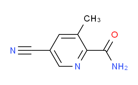 CAS No. 1356037-34-7, 5-cyano-3-methyl-pyridine-2-carboxylic acid amide