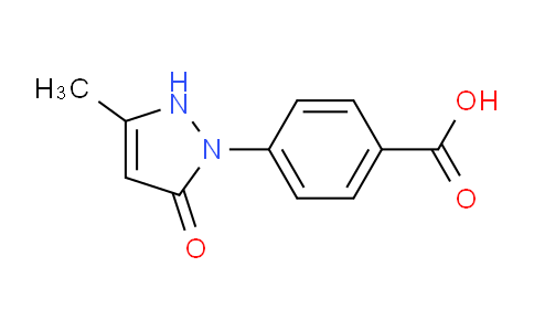 CAS No. 692271-32-2, 4-(3-Methyl-5-oxo-2,5-dihydro-1H-pyrazol-1-yl)benzoic acid