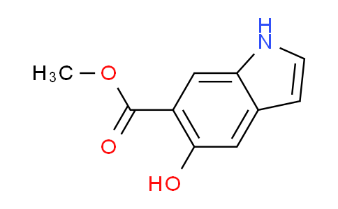 CAS No. 735287-30-6, 5-Hydroxy-6-indolecarboxylic acid methyl ester