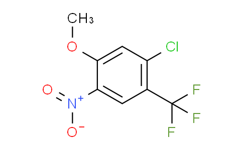 CAS No. 646989-36-8, 1-Chloro-5-methoxy-4-nitro-2-(trifluoromethyl)benzene