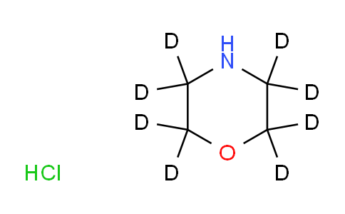 CAS No. 1107650-56-5, Morpholine-2,2,3,3,5,5,6,6-d8 hydrochloride