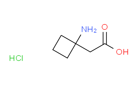 CAS No. 1335042-49-3, 2-(1-aminocyclobutyl)acetic acid hydrochloride