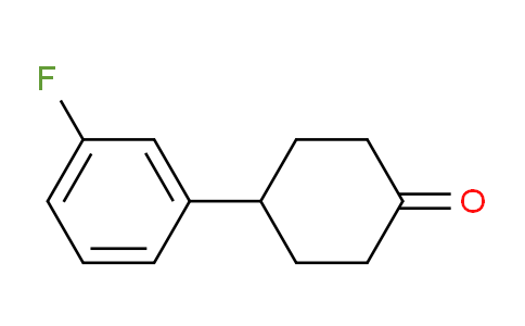 CAS No. 40503-87-5, 4-(3-Fluorophenyl)cyclohexanone